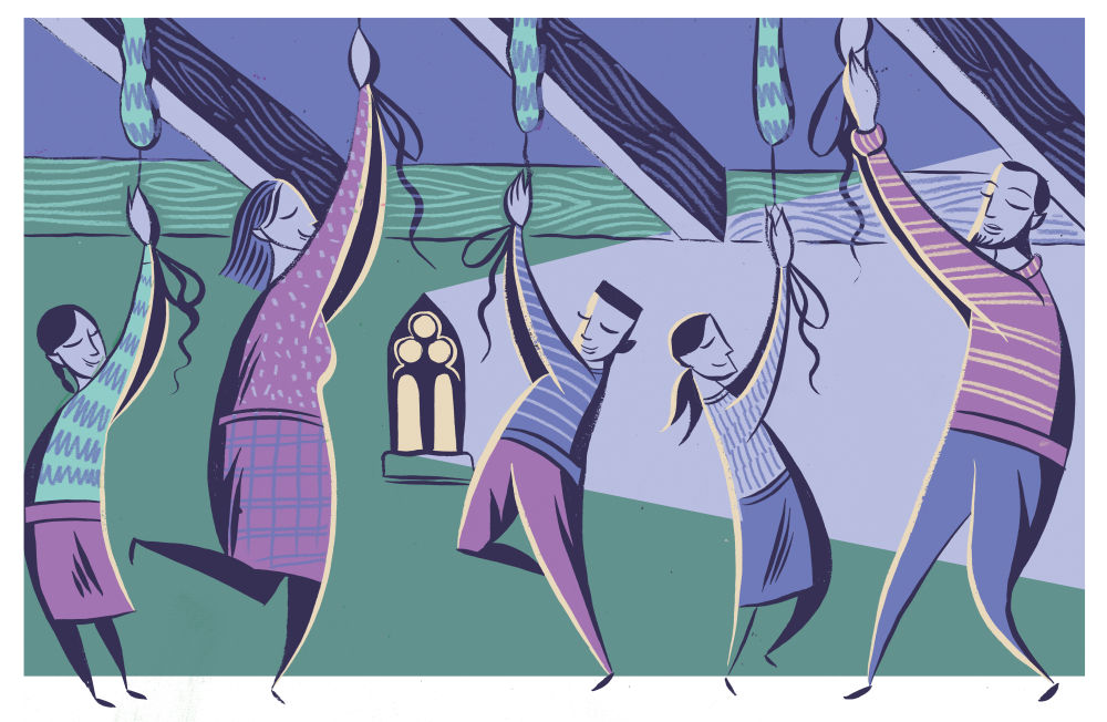 [Purple Bellringers graphic]