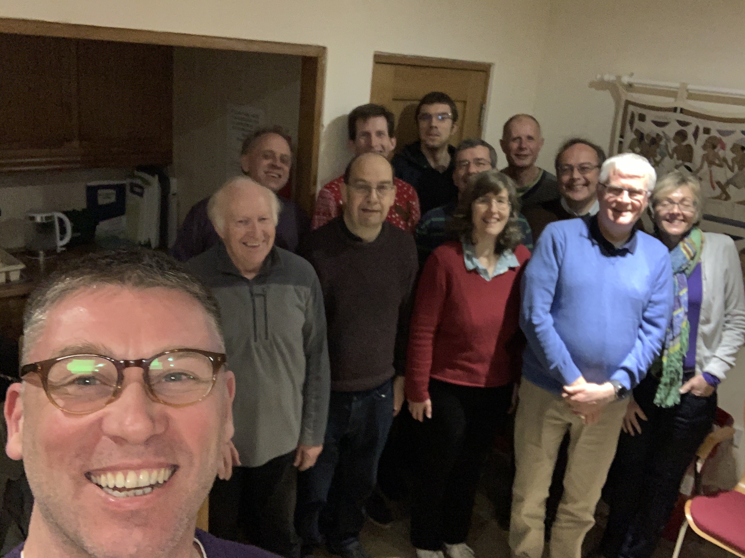 [Photograph of participants]