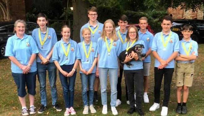 [Photograph of Essex Young Eagles at Worcester]